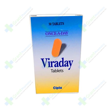 Viraday (Tenofovir+ Emtricitabine+ Efavirenz)