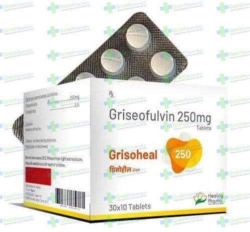 Griseofulvin Antifungal Medicine | Treat Fungal Infections | Purchase Griseofulvin at Inexpensive Rates Fom Heal Pharmacy Online | 